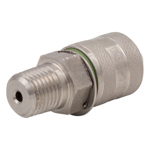 M16x2 X 1/4" NPT Test Port Adapter 316 Stainless Steel