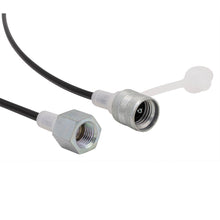Load image into Gallery viewer, M16x1.5 X 1/4&quot; NPT Test Hose 60&quot; Long Zinc-Plated Ends
