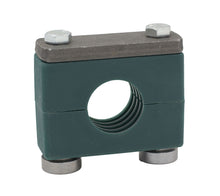 Load image into Gallery viewer, 1/4&quot; Pipe Heavy Series Rail Mount Clamp, Zinc Plated Hardware
