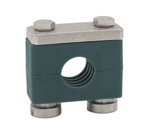 Load image into Gallery viewer, 1/4&quot; Pipe Heavy Series Rail Mount Clamp 316 Stainless Steel Hardware
