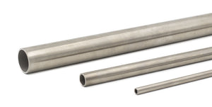 1/4" OD X .020" Wall Type 316/L Stainless Steel Straight Tube - 1ft Length, Food Grade & Corrosion Resistant