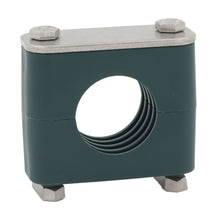 Load image into Gallery viewer, 3/4&quot; Pipe Rail Mount Stauff Clamp, 316 Stainless Steel Hardware
