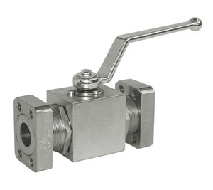 1/2" Code 61 Mating Flange Stainless Steel Ball Valve