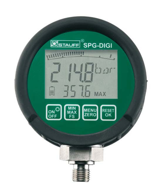 Stauff 0-8702PSI Digtial Pressure Gauge With Calibration Cert