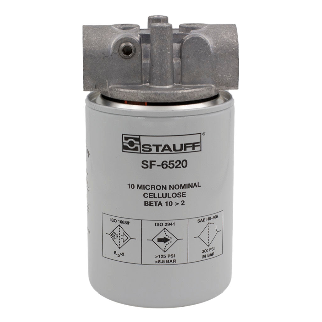 10 Micron Hydraulic Spin-On Filter with Head