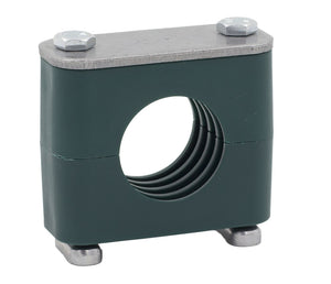 2" Tube Rail Mount Stauff Clamp, Zinc Plated Hardware