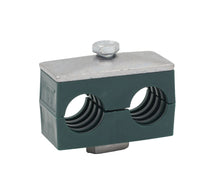 Load image into Gallery viewer, 1/4&quot; Pipe Twin Series Rail Mount Clamp
