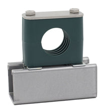 Load image into Gallery viewer, 4&quot; Tube Strut Mount Stauff Clamp, 316 Stainless Steel Hardware
