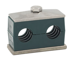 3/4" Tube Clamp Stauff Twin Series 304 Stainless Steel Hardware